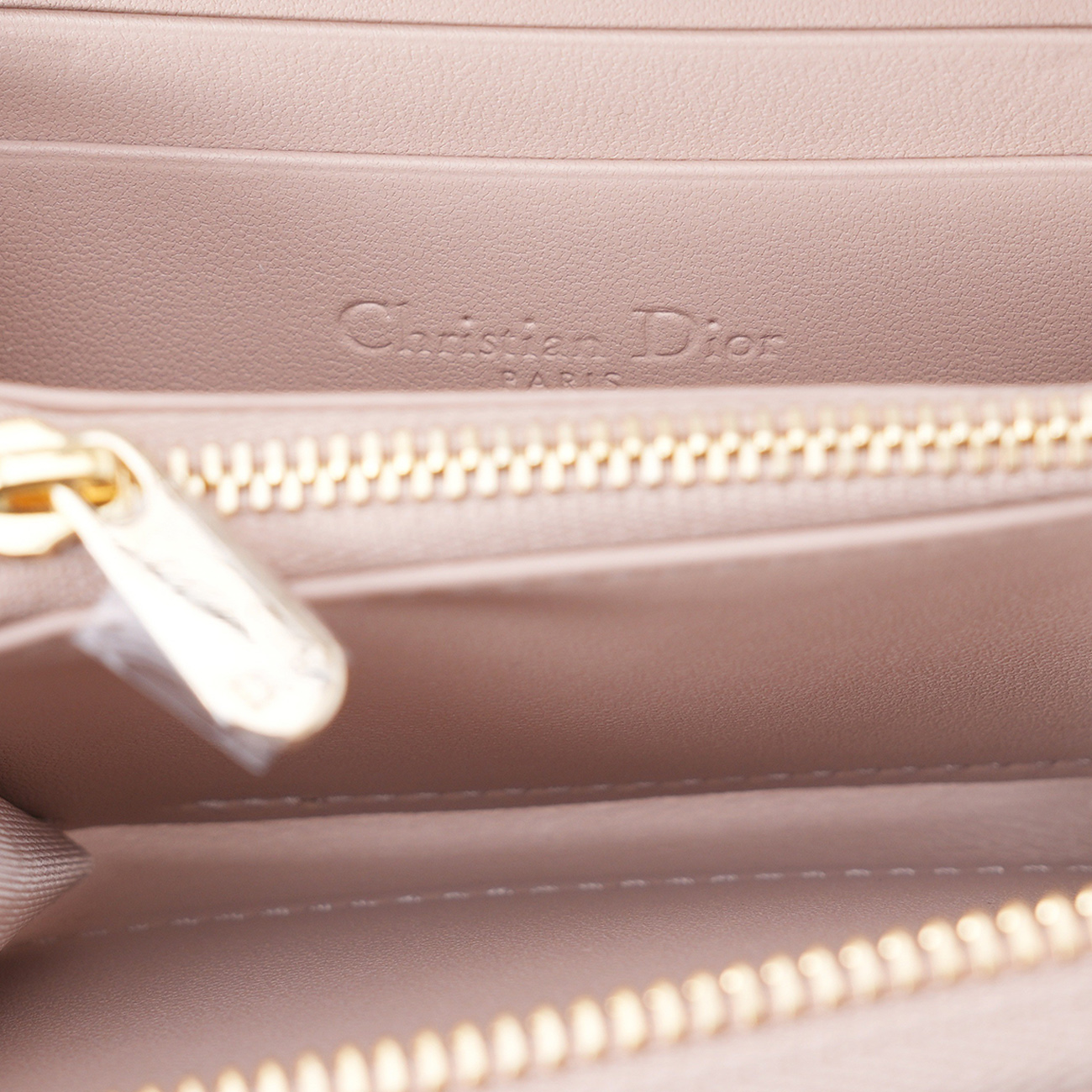 CHRISTIAN DIOR(USED)디올 하트 까나쥬 지퍼 카드지갑